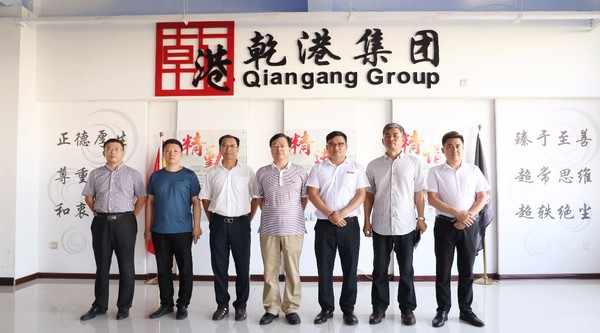 海港區(qū)政府領(lǐng)導蒞臨乾港